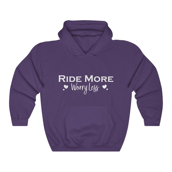 Ride More Worry Less, Horse Riding Hoodie, Horse Hoodie, Horse Sweatshirt, Horse Rider Sweatshirt, trail rider hoodie, horse lover hoodie, gift for horse lover