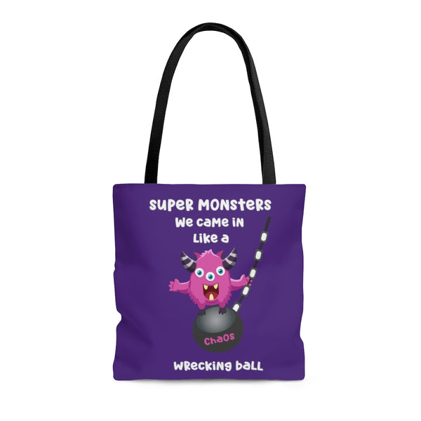 Purple Tote Bag