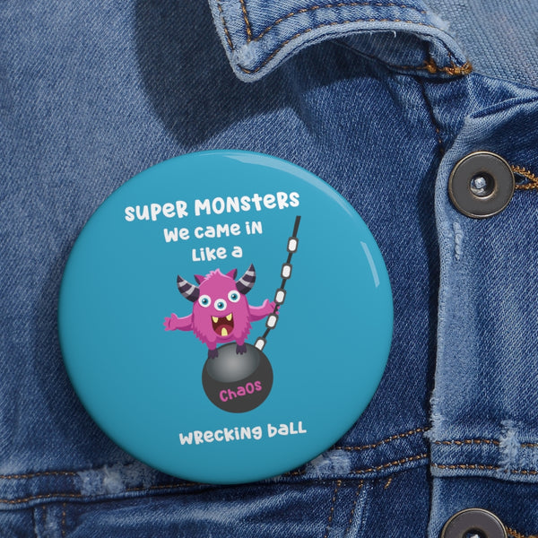 Custom Pin Buttons