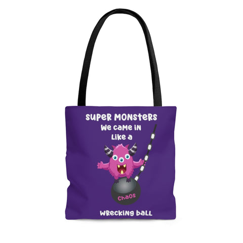 Purple Tote Bag