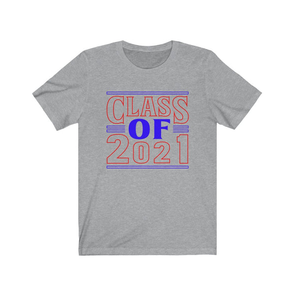 Senior Class of 2021 Shirt - Stranger Senior Year - High School College Senior Graduation Gift - Keepsake Tee - Senior Gifts Unisex Jersey Short Sleeve Tee