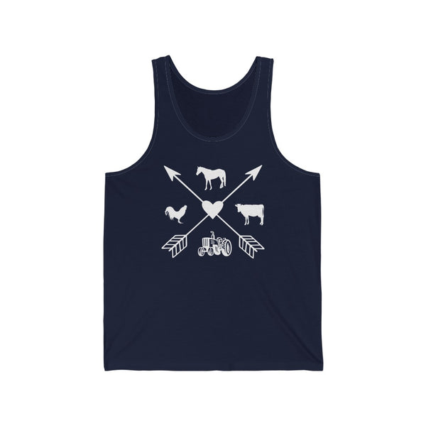 Farm Life Unisex Jersey Tank