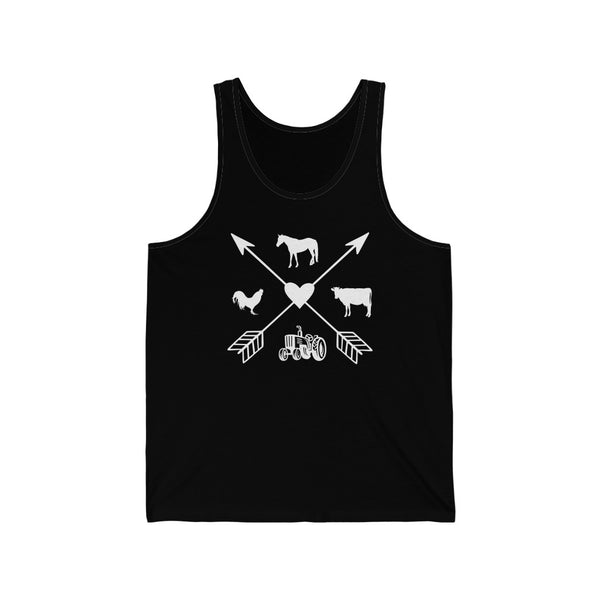 Farm Life Unisex Jersey Tank