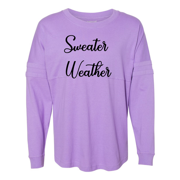 Sweater Weather Pom Pom Jersey