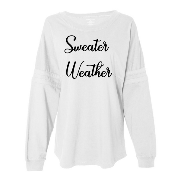 Sweater Weather Pom Pom Jersey